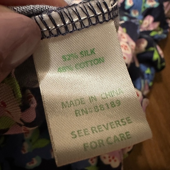 Lilly Pulitzer Dress Silk Blend Clare Floral Foxy Print style 20525 size XS - Picture 3 of 8